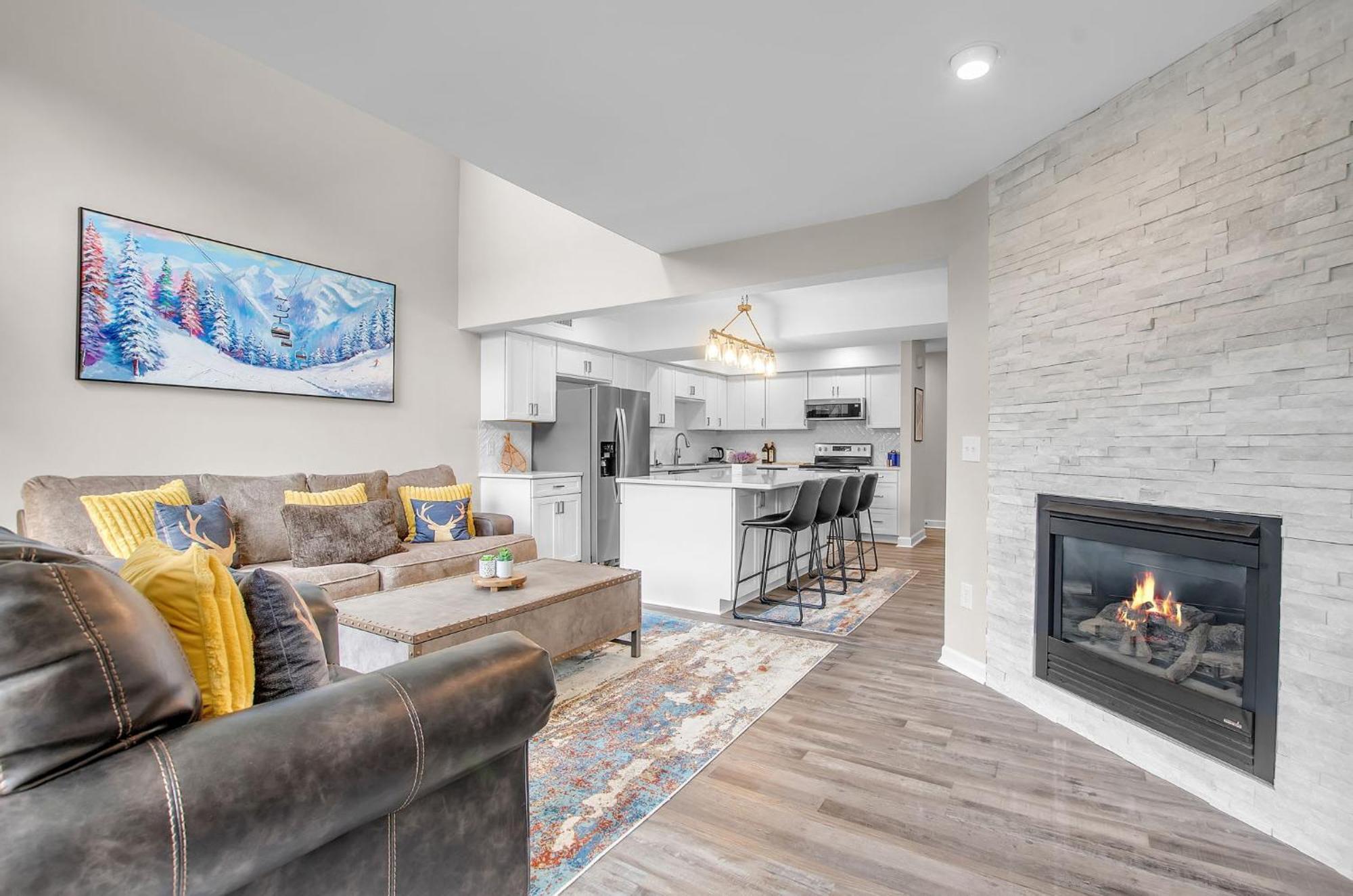 Family Townhouse With Fireplace Ellicottville Exteriér fotografie