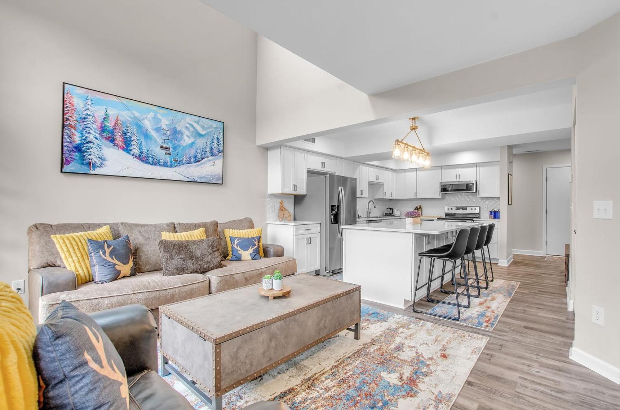 Family Townhouse With Fireplace Ellicottville Exteriér fotografie